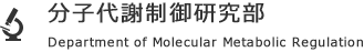 分子代謝制御研究部